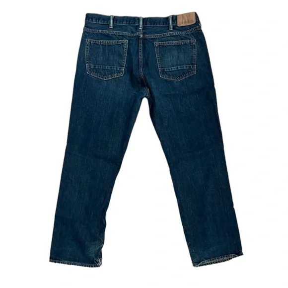 Old Navy Slim Distressed Jeans Blue Men's Size 38x32 - Picture 2 of 8